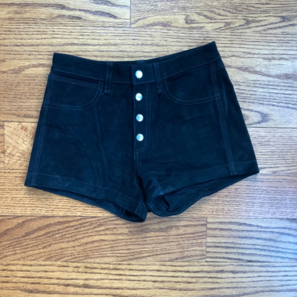 rag & bone Lou Suede High Rise Short - Picture 3 of 6